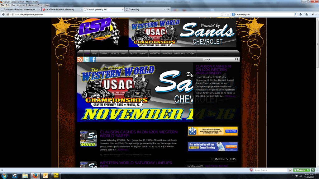 CanyonSpeedway